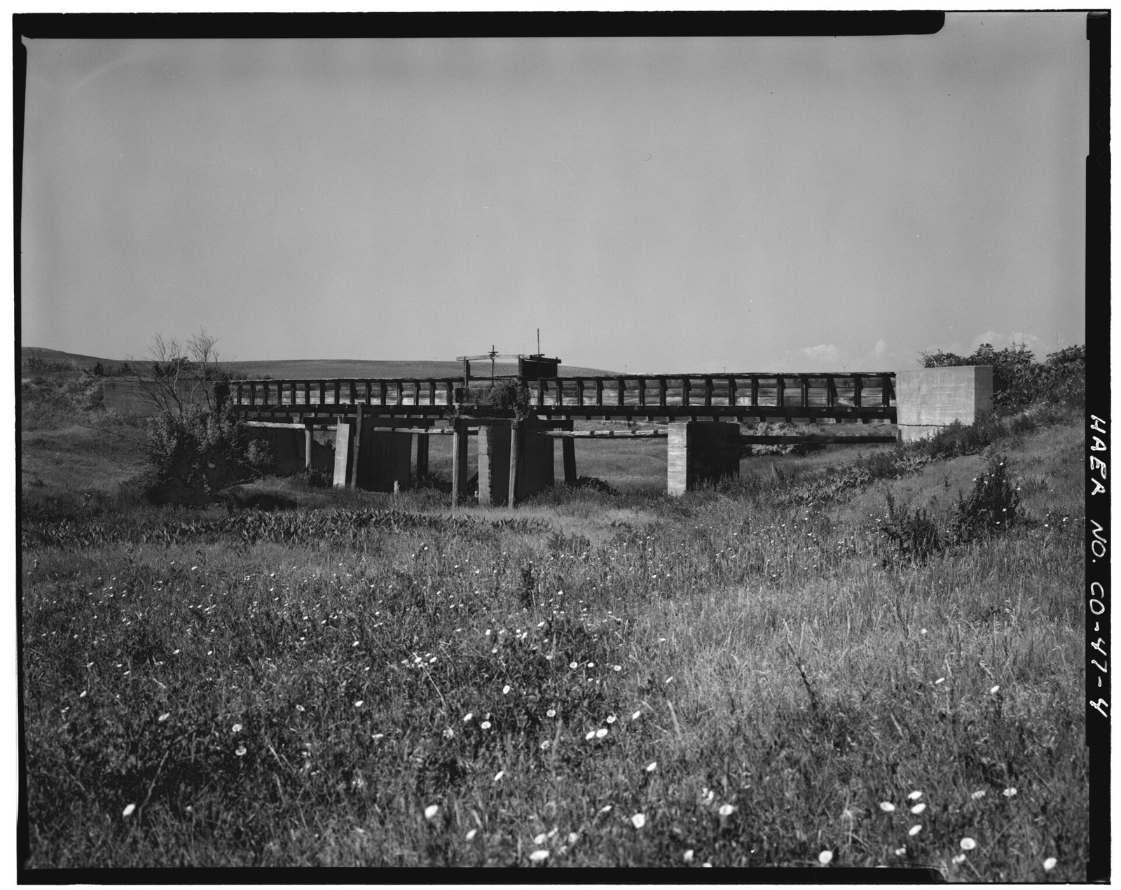Brantner Ditch flume over todd creek.