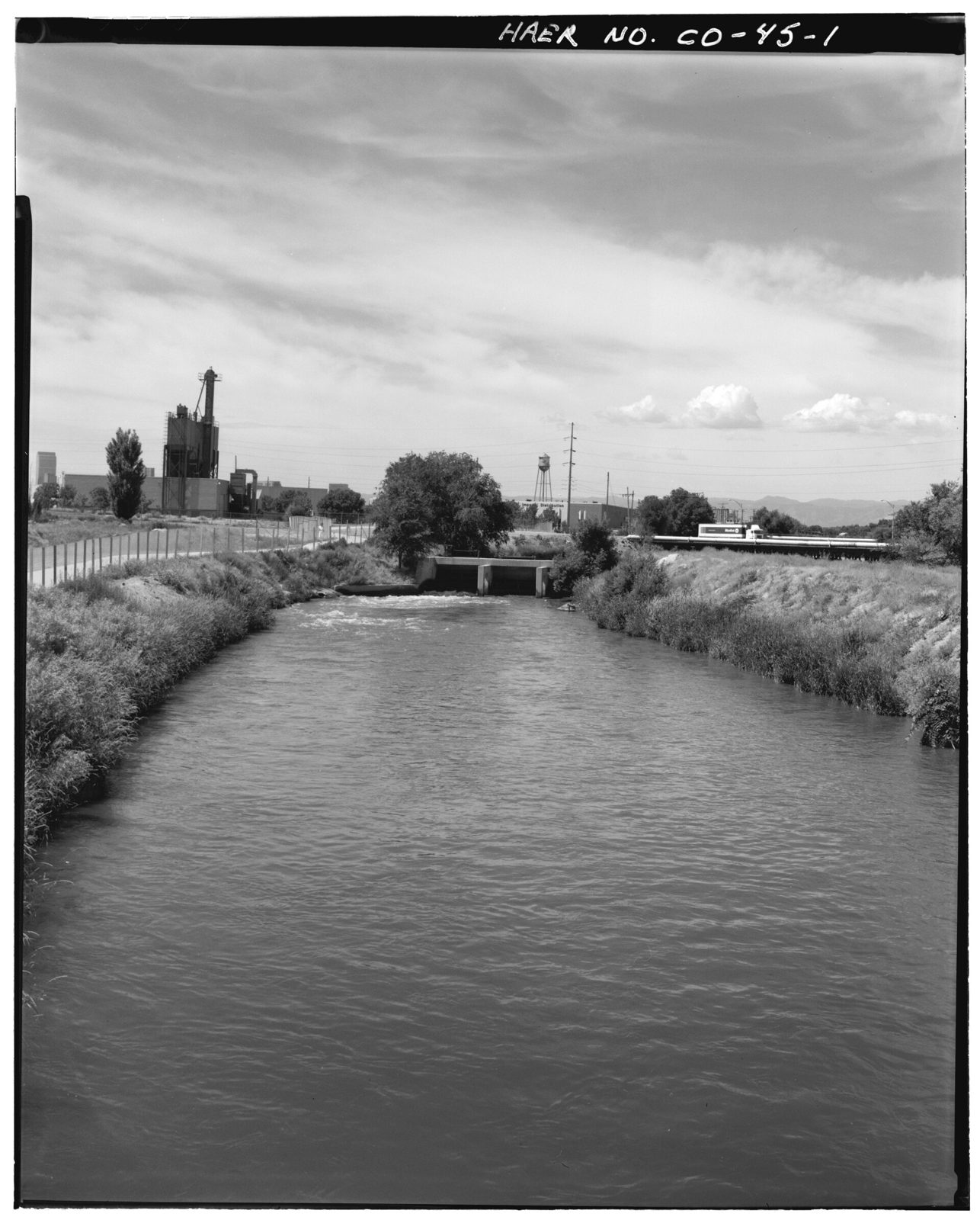 Burlington Ditch headgate Long View.