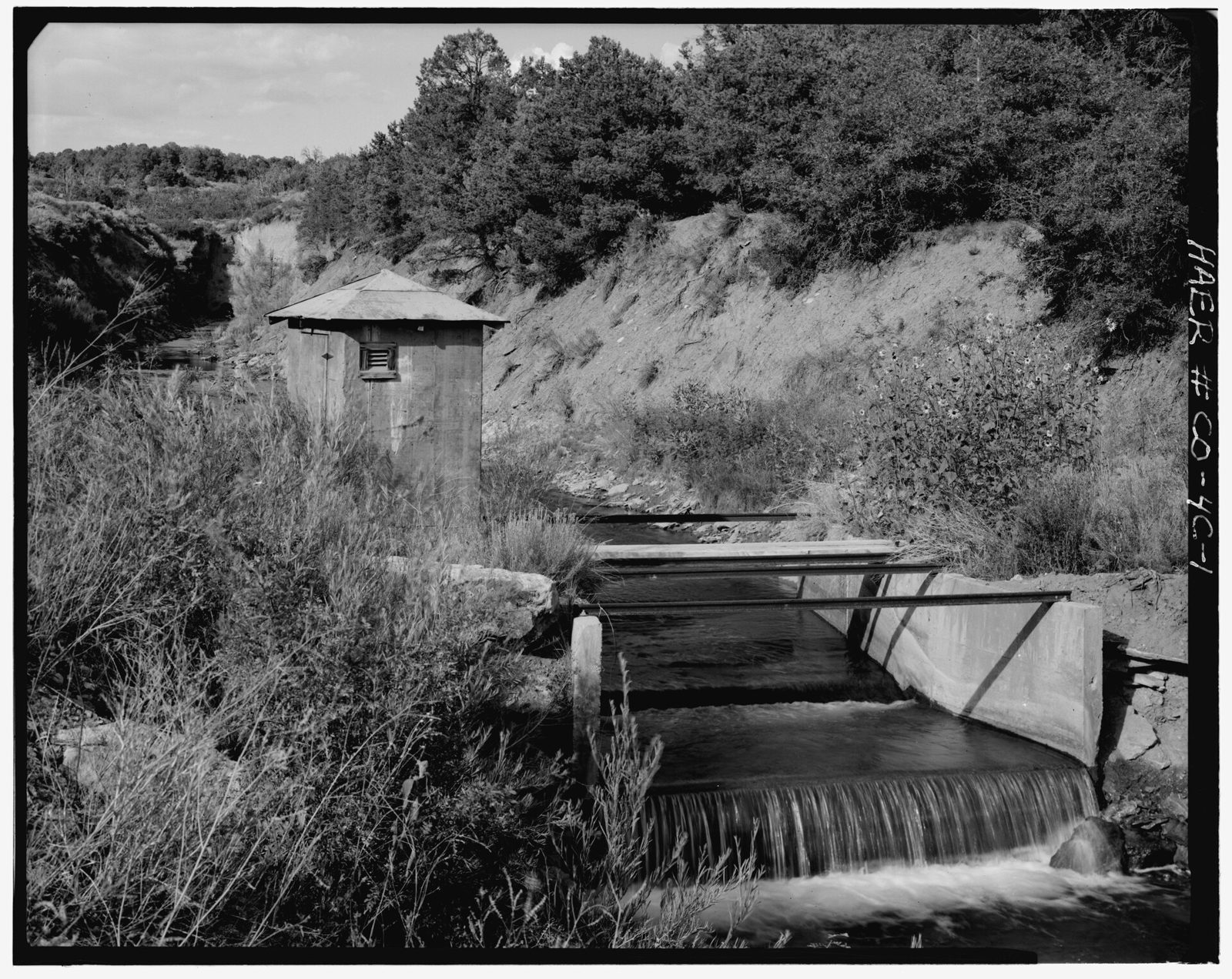 Southwest side at Montezuma Valley Irrigation Company System.
