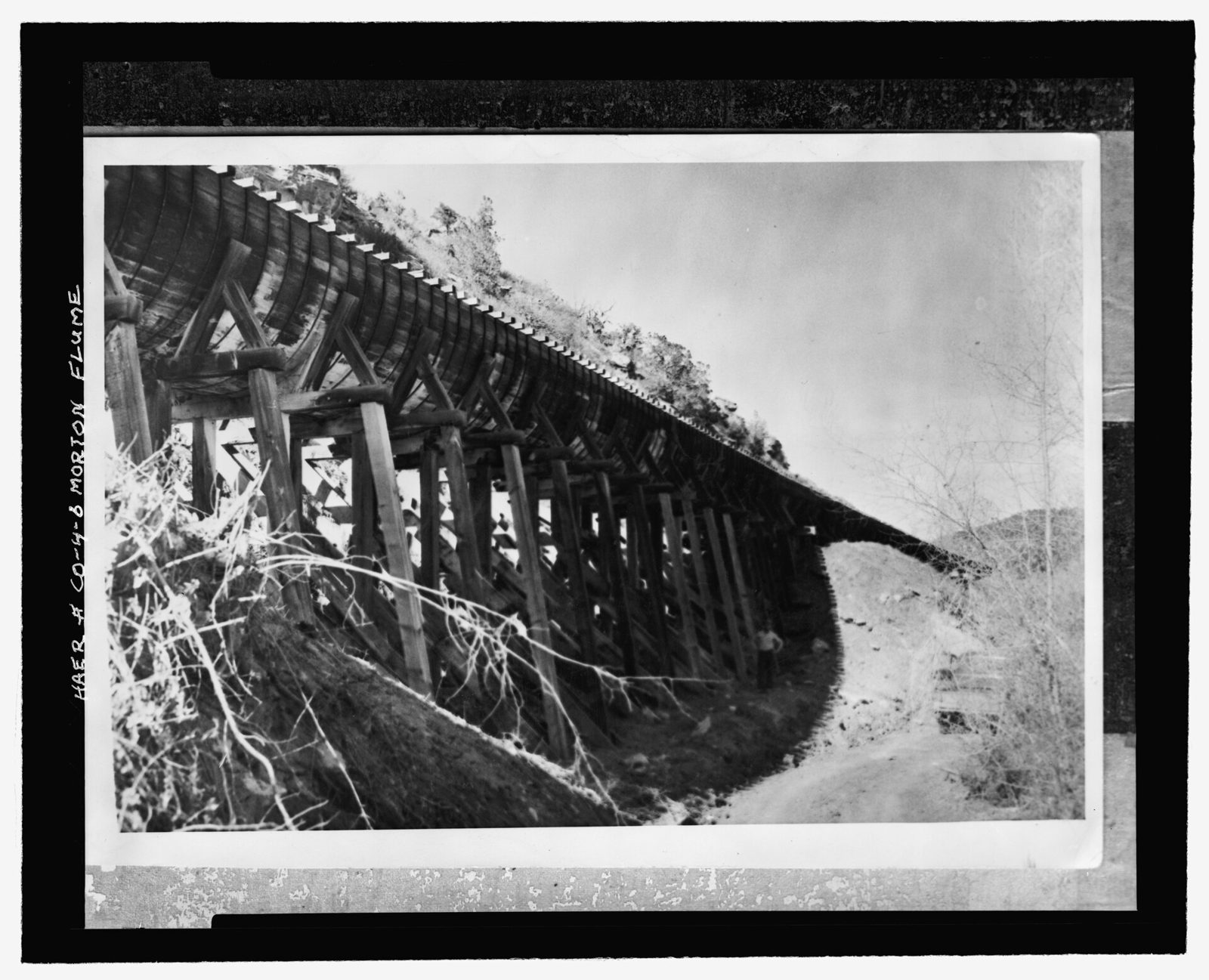Photocopy of a photograph-no date morton flume.