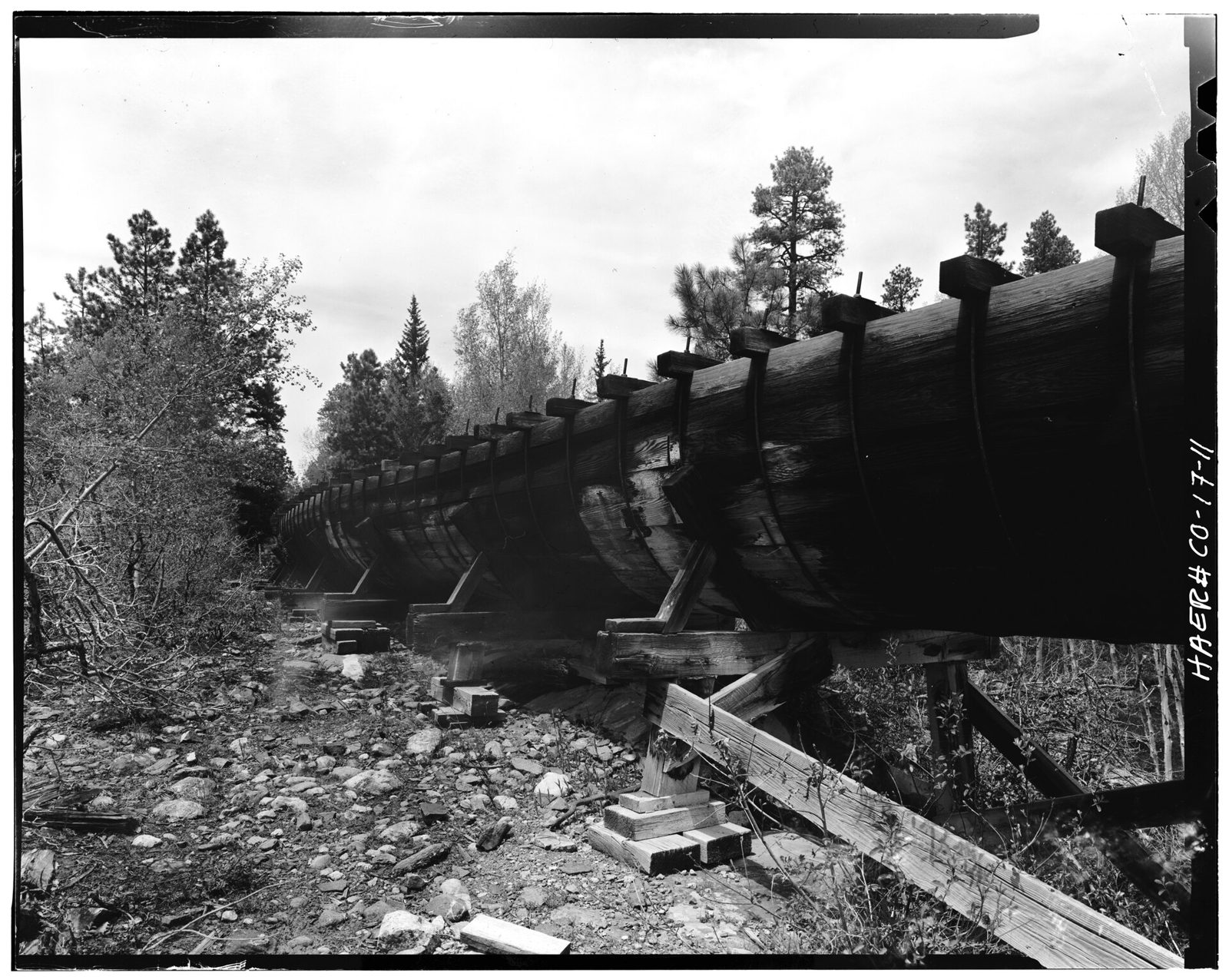 Side view-1980 at Power Flume No. 1.