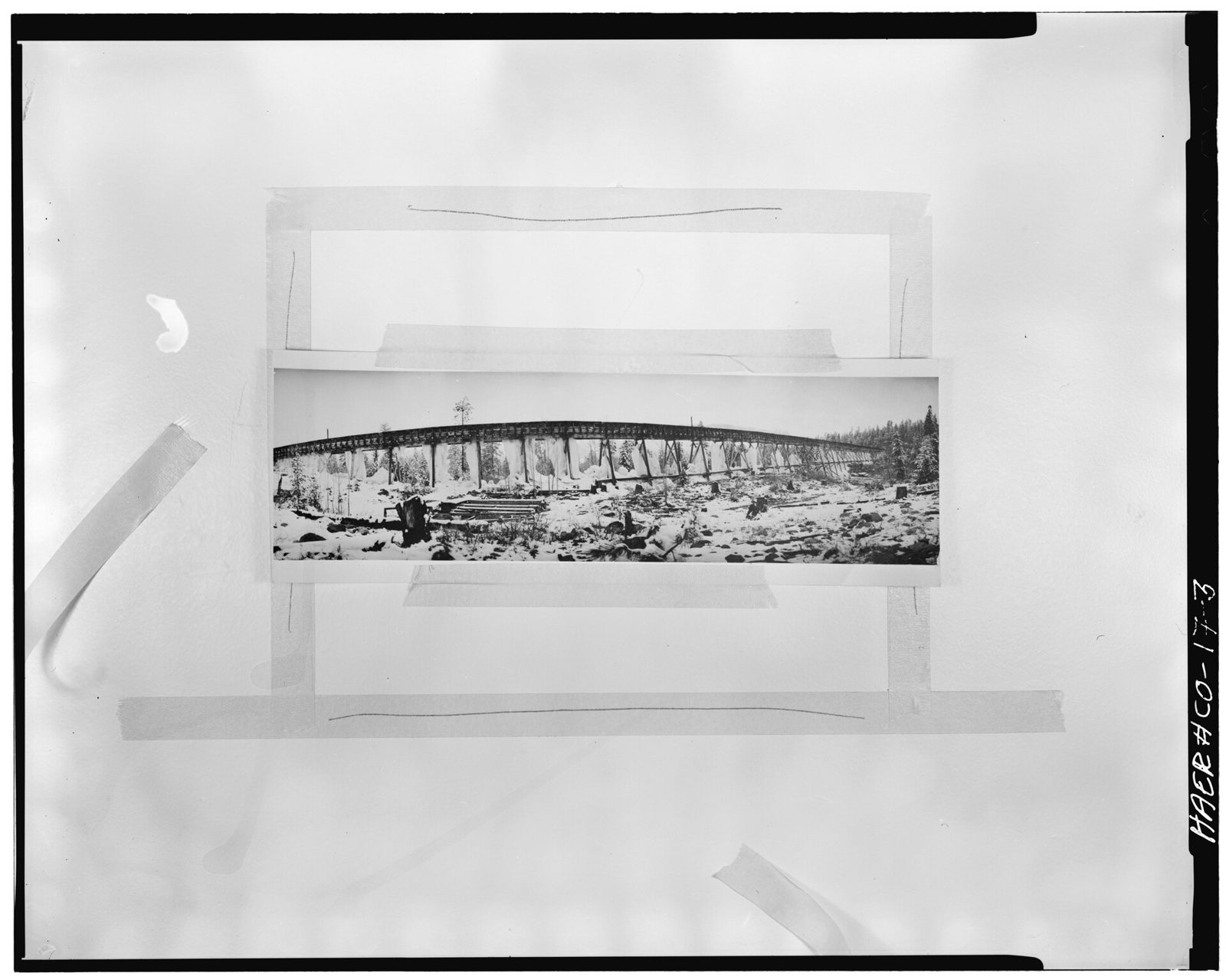May 5, 1917 general view showing effects of leakage.