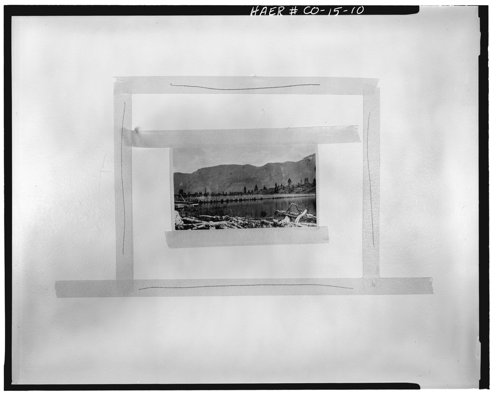 General view at Terminal Dam.